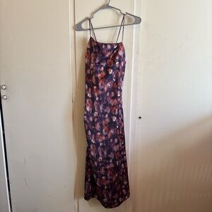 Jason Wu Purple and Pink Floral Maxi Dress
